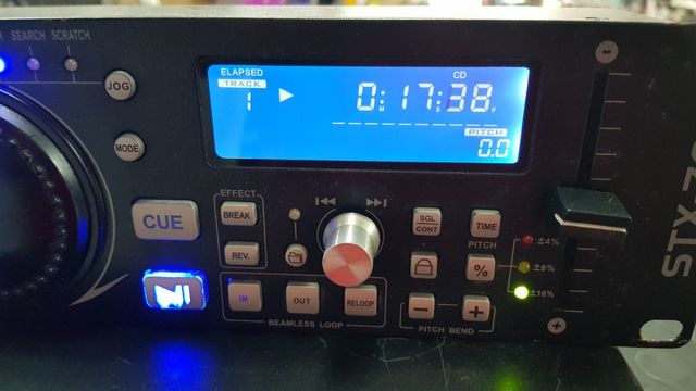 Doble reproductor Skytec STX-70 LEER