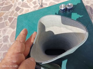 Stivali da pioggia in gomma verdi