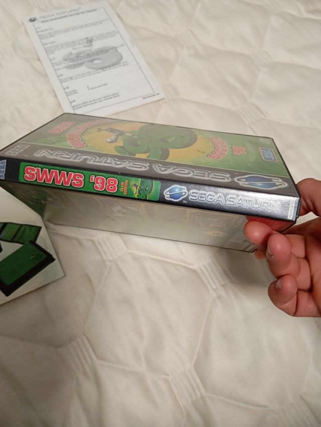 Sega Worldwide Soccer '98 - Sega Saturn Completo