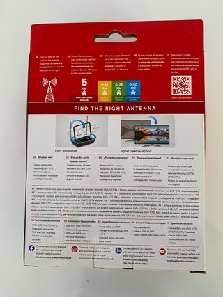 Antena TV Interior One For All SV9015