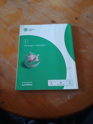 Libro Biologia i Geologia 3 ESO