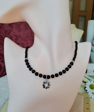 Collar Estrella Mudéjar De Plata.