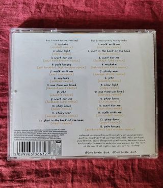 CD Doble MOBY wait for me. remixes!