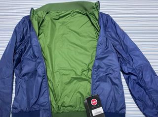 Chaqueta Colmar reversible azul/verde con etiqueta