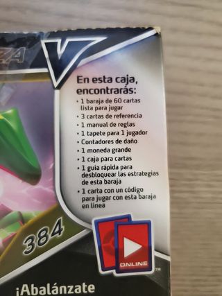 Pokémon Kit de Iniciación Rayquaza-V (Negociable)