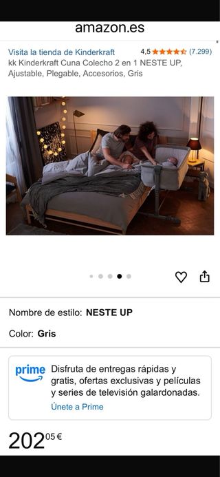 Minicuna colecho Moisés