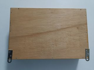 Mueble madera pared colgante
