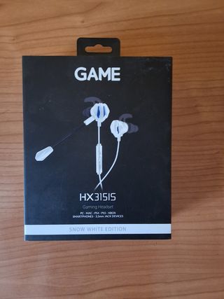 Auriculares Gaming GAME HX31515 Snow White