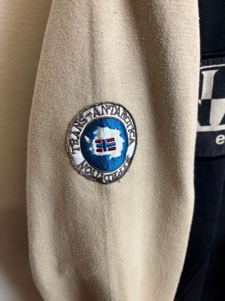 Sudadera Napapijri Beige y Negra