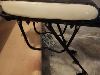 Asiento bici niño con portaequipajes