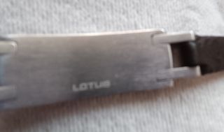 Pulsera Lotus Cuero y Acero