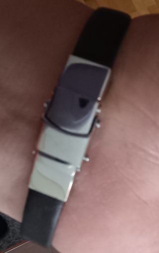 Pulsera Lotus Cuero y Acero