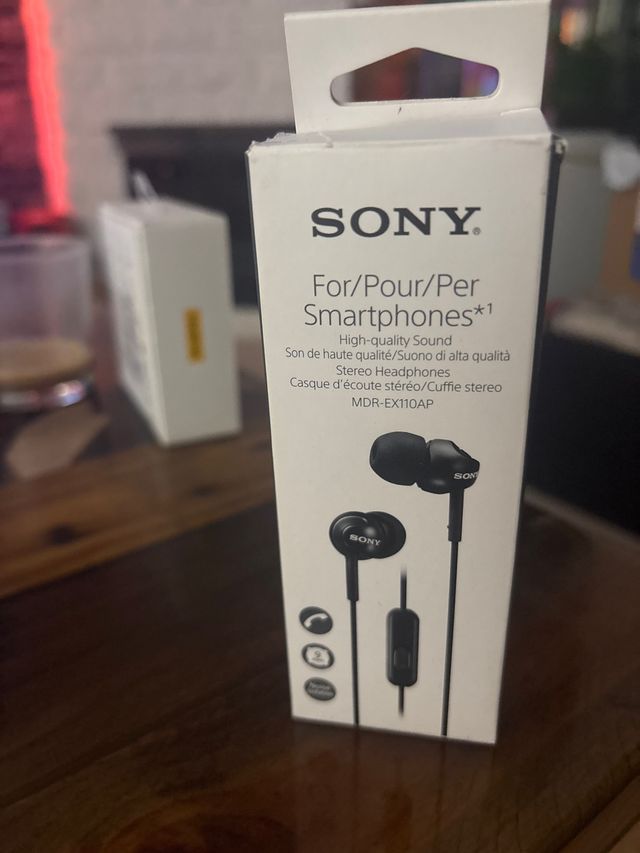 Auriculares Sony MDR-EX110AP Negros