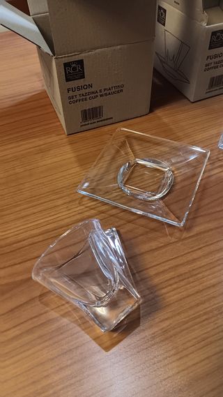 Coppia tazzine caffè RCR Fusion