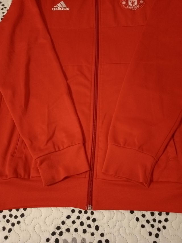 Chaqueta Manchester United Adidas Roja