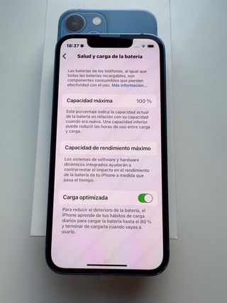 iPhone 13 mini 128GB azul