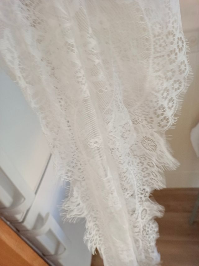 Camino de mesa 3 metros encaje Chantilly