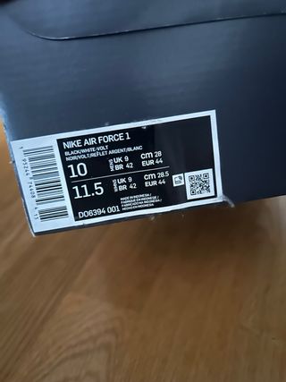 Nike Air Force 1 Negras