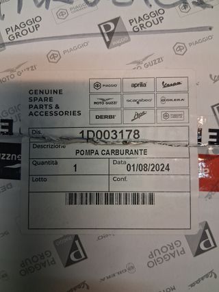 Bomba gasolina Piaggio