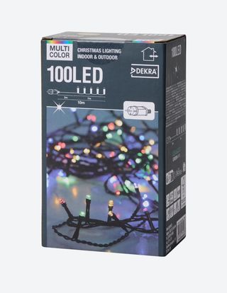 Illuminazione natalizia 100 LED Multicolor