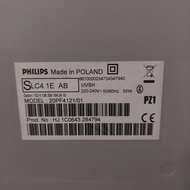 TV Philips 20" Plana LCD