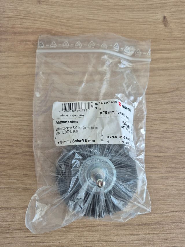 Brocha Redonda Wurth 70mm