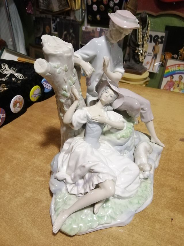 Antigua porcelana Lladró Grupo Pastoral