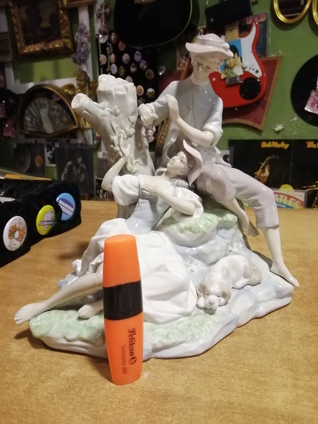 Antigua porcelana Lladró Grupo Pastoral