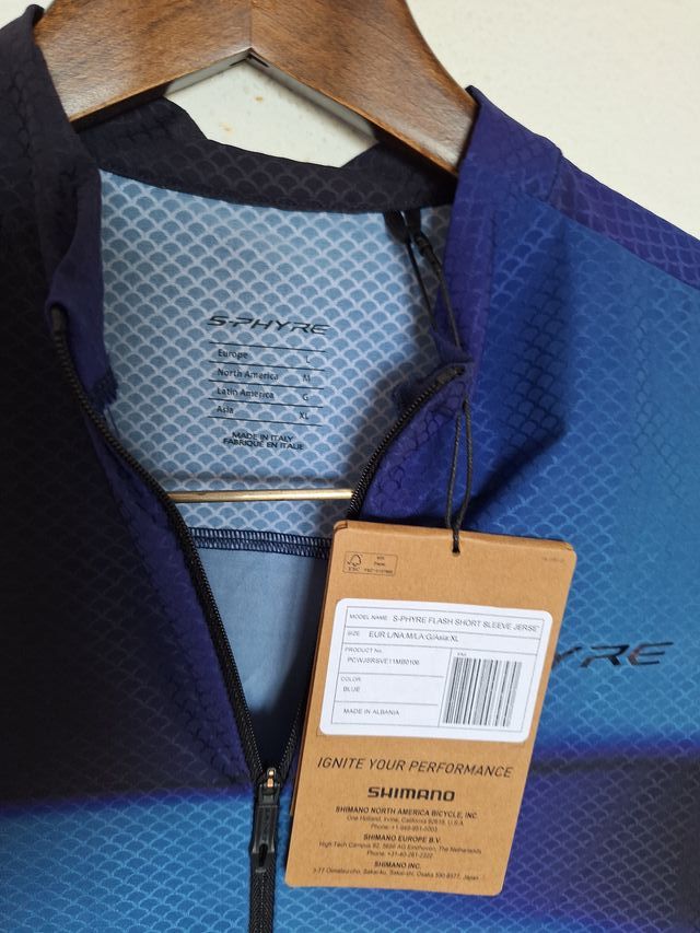 Maillot Ciclismo Shimano S-Phyre Azul