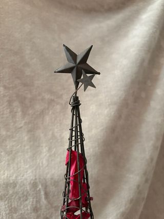 Set decorazioni natalizie in metallo e pot-pourri