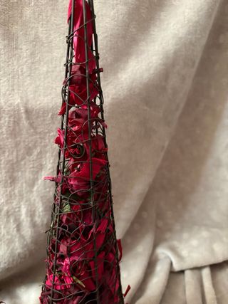 Set decorazioni natalizie in metallo e pot-pourri