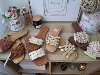 Zapatillas Zara Beige y Rosa