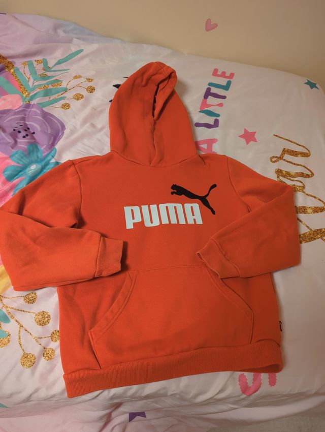 Sudadera Puma Naranja