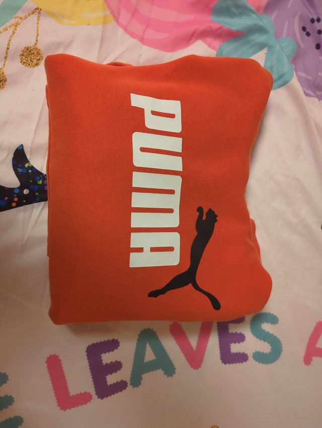 Sudadera Puma Naranja