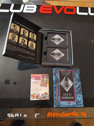 Juego de Mesa de Cartas de Rummy