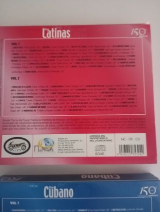 CD's Voces Latinas y Ritmos Cubanos