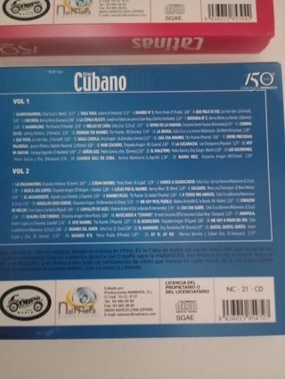 CD's Voces Latinas y Ritmos Cubanos