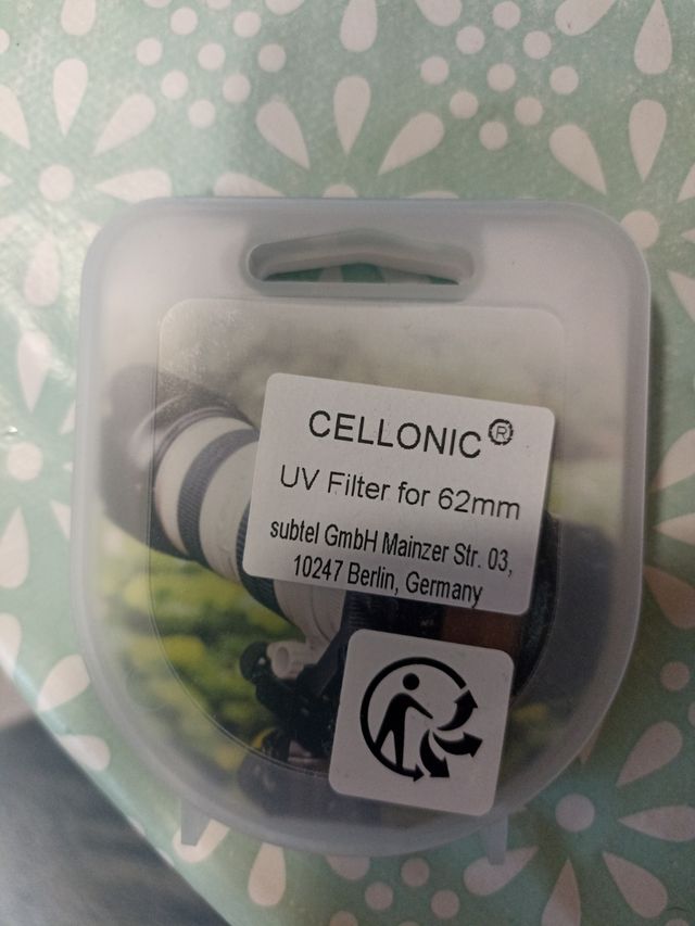Filtro UV CELLONIC 62mm