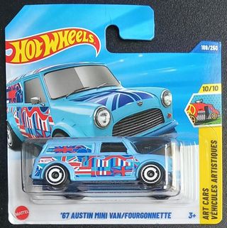 Hot Wheels '67 Austin Mini Van/ Fourgonnette