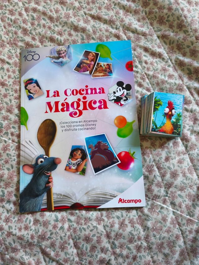 Álbum Cromos Disney 100 La Cocina Mágica