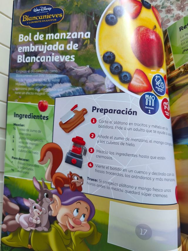 Álbum Cromos Disney 100 La Cocina Mágica