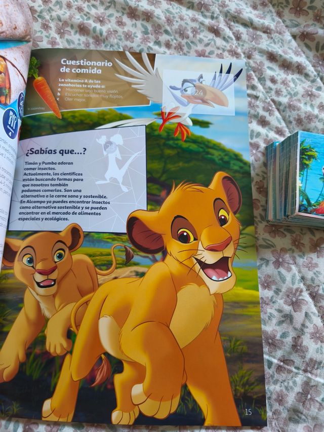 Álbum Cromos Disney 100 La Cocina Mágica