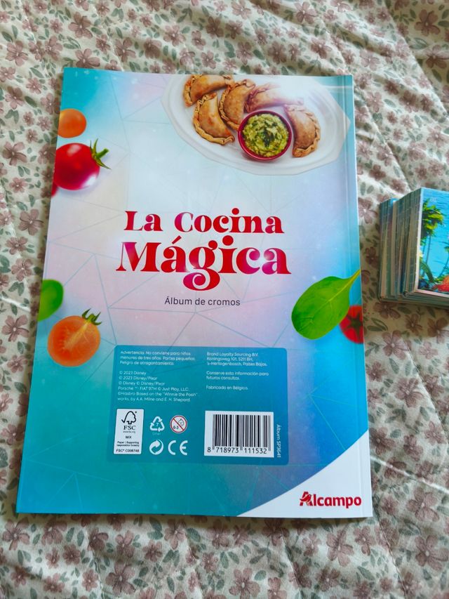 Álbum Cromos Disney 100 La Cocina Mágica
