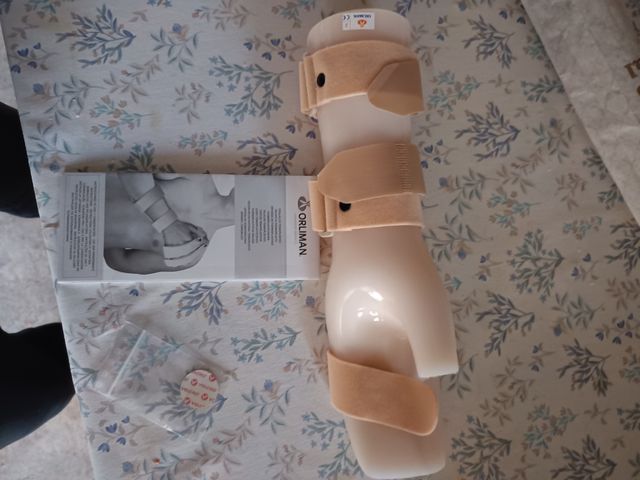 Férula Orliman termoplástico. Sin uso