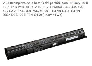 Batería portátil HP HSTNN-DB6K