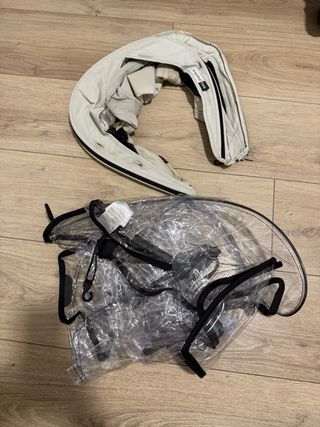 Bugaboo Bee 5 Silla de Paseo Gris/Rojo