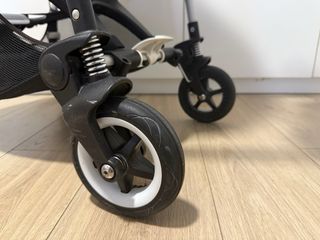 Bugaboo Bee 5 Silla de Paseo Gris/Rojo