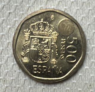 Moneda 500 Pesetas 1994 Juan Carlos y Sofía