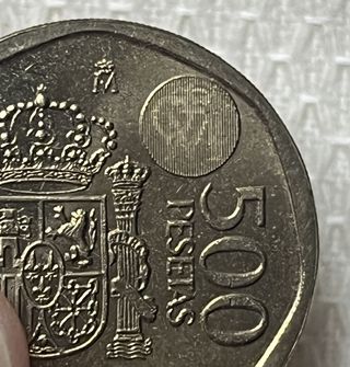 Moneda 500 Pesetas 1994 Juan Carlos y Sofía