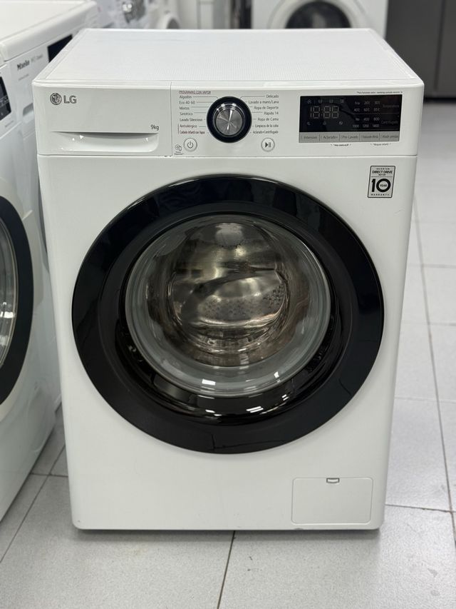Lavadora LG 9kg Blanca